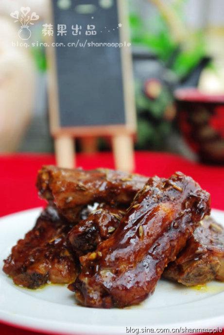 孜然烤排骨的做法