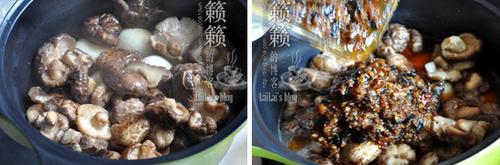 酒糟花菇&土鸡蛋的做法