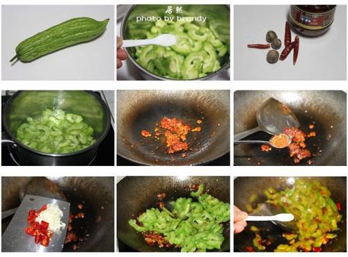 回锅凉瓜的做法