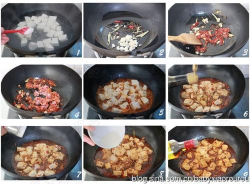 麻婆豆腐最家常的做法