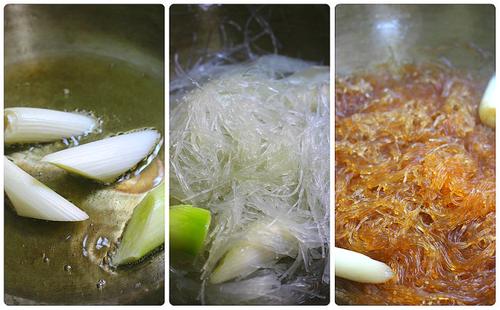 海蟹粉丝煲的做法