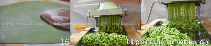 菠菜面 菠菜面的做法