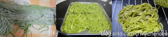 菠菜面 菠菜面的做法