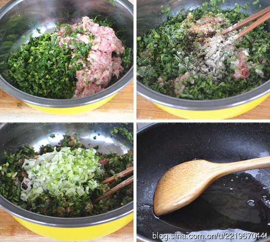 茼蒿鲜肉大馄饨 茼蒿鲜肉大馄饨的做法