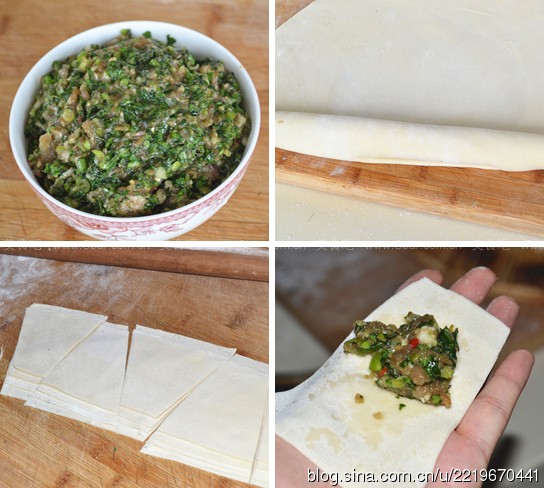 茼蒿鲜肉大馄饨 茼蒿鲜肉大馄饨的做法