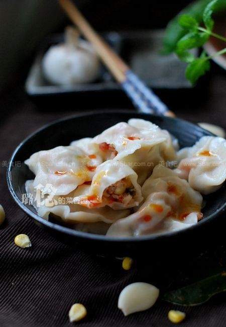 西红柿玉米鲜虾饺 西红柿玉米鲜虾饺的做法