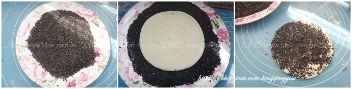 黑芝麻酥饼 黑芝麻酥饼的做法