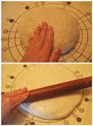 发面版葱油饼 发面版葱油饼的做法