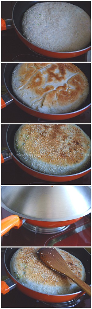 发面版葱油饼 发面版葱油饼的做法