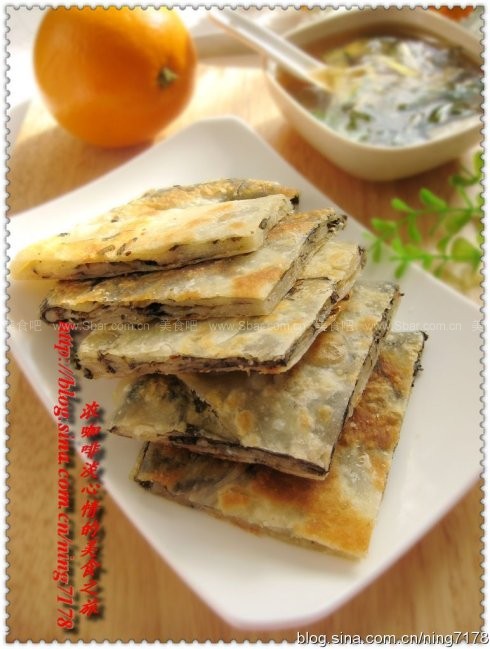 紫菜椒盐家常饼 紫菜椒盐家常饼的做法