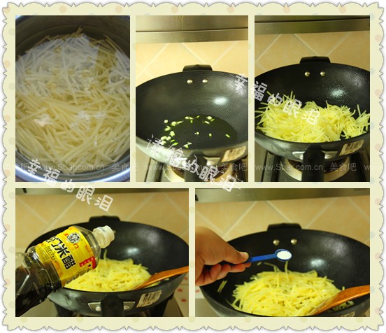 燕麦蛋饼卷土豆丝 燕麦蛋饼卷土豆丝的做法