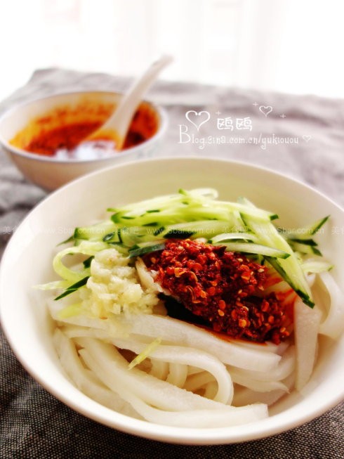 大米凉皮 大米凉皮的做法