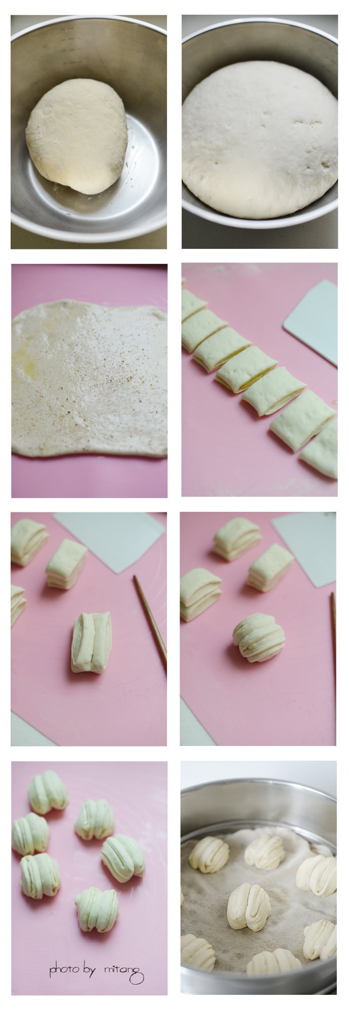 迷你椒盐花卷 迷你椒盐花卷的做法
