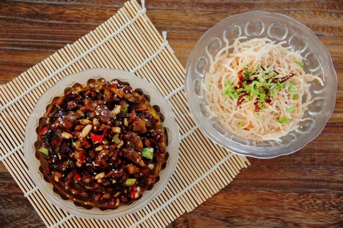 八宝银丝面 八宝银丝面的做法