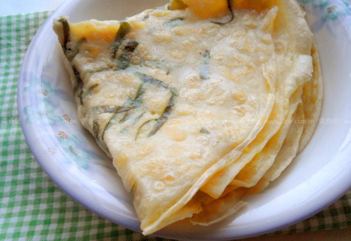 花椒叶煎饼的做法 花椒叶煎饼的做法