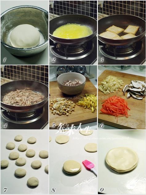 蒸饼卷菜 蒸饼卷菜的做法