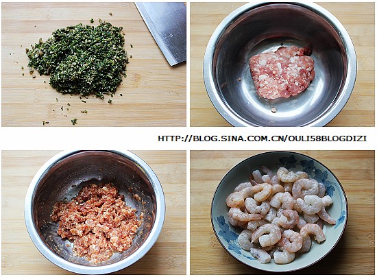 荠菜虾仁馄饨 荠菜虾仁馄饨的做法