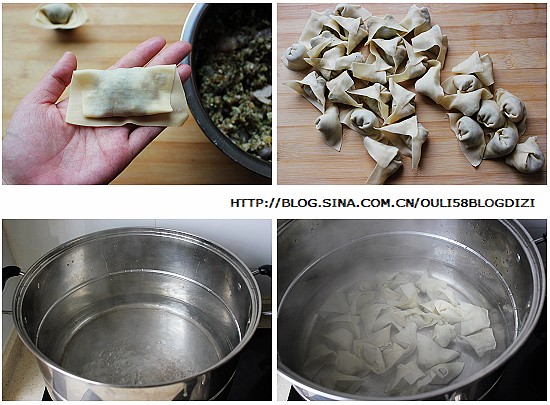 荠菜虾仁馄饨 荠菜虾仁馄饨的做法