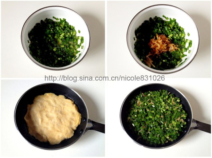 虾皮韭菜黄豆饼 虾皮韭菜黄豆饼的做法