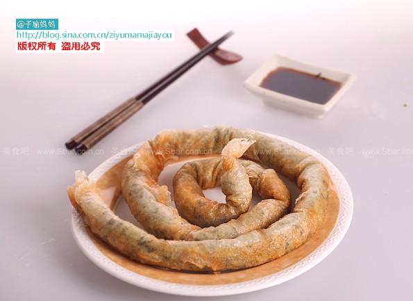 荠菜春卷 荠菜春卷的做法