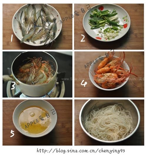 香辣鲜虾炒米线 香辣鲜虾炒米线的做法