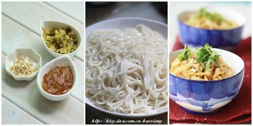 麻汁拌面 麻汁拌面的做法