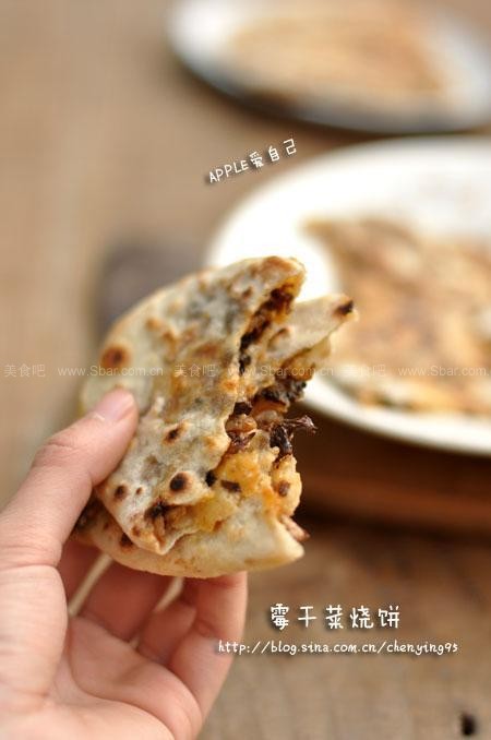 在家自制霉干菜烧饼 在家自制霉干菜烧饼的做法