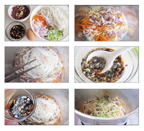 干炒牛肉米粉 干炒牛肉米粉的做法