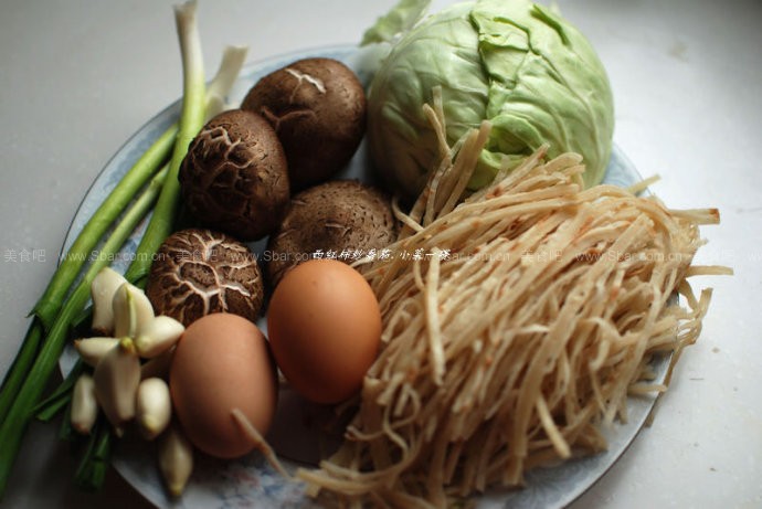 家常素炒饼 家常素炒饼的做法