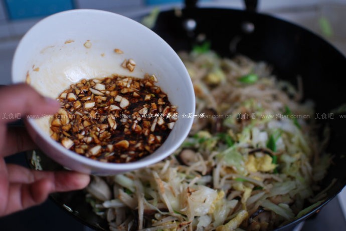 家常素炒饼 家常素炒饼的做法