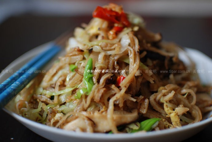 家常素炒饼 家常素炒饼的做法