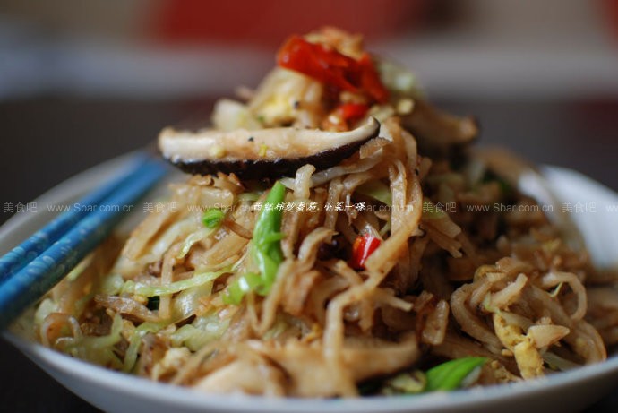 家常素炒饼 家常素炒饼的做法