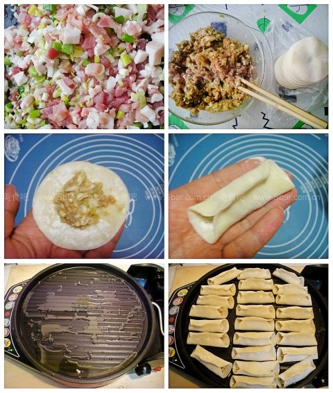 电饼铛版锅贴 电饼铛版锅贴的做法