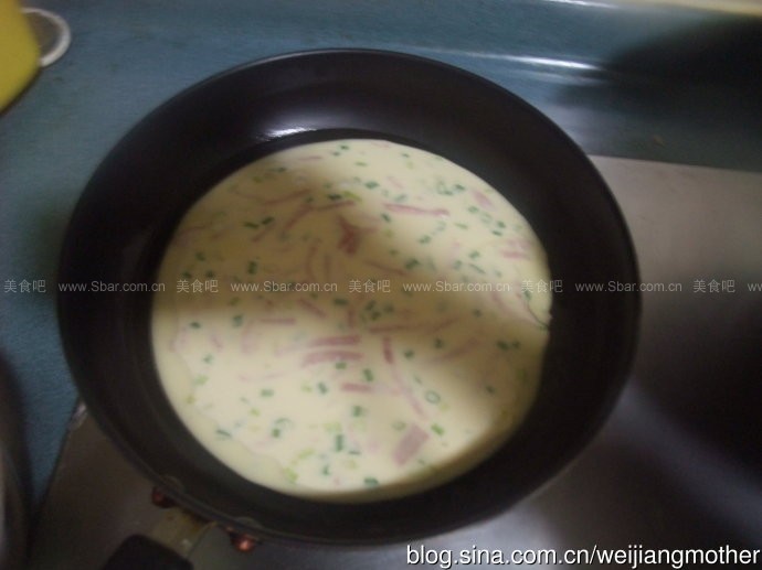 香葱培根蛋饼 香葱培根蛋饼的做法