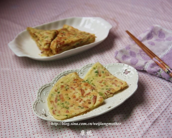 香葱培根蛋饼 香葱培根蛋饼的做法