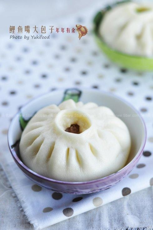 鲤鱼嘴大包子 鲤鱼嘴大包子的做法