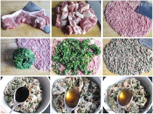 荠菜大肉包 荠菜大肉包的做法