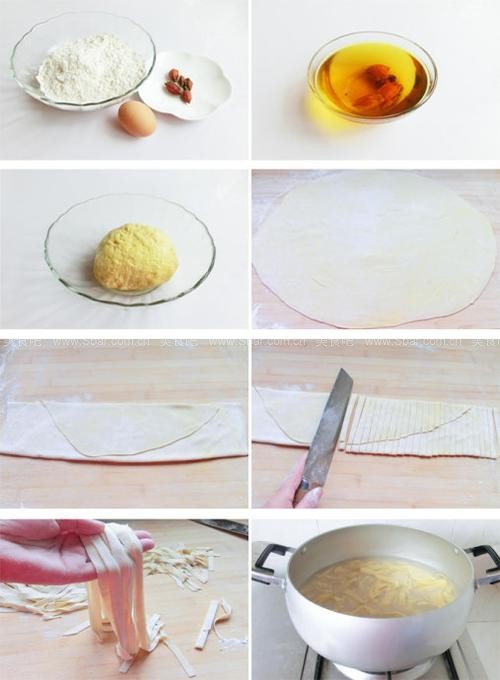 桅子面 桅子面的做法