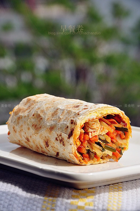 早餐卷 早餐卷的做法