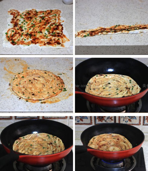 香辣手抓饼 香辣手抓饼的做法