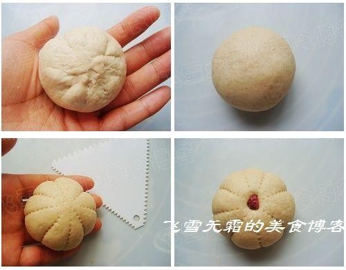 全麦豆沙包 全麦豆沙包的做法