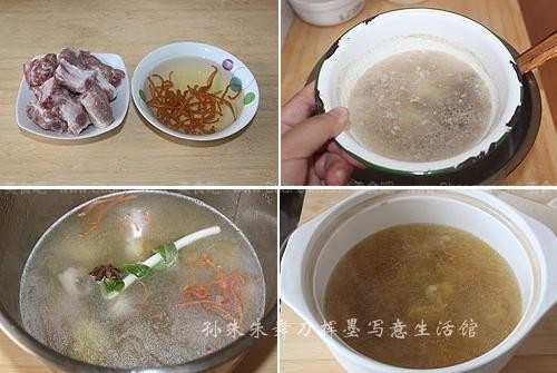 虫草排骨揪片子 虫草排骨揪片子的做法