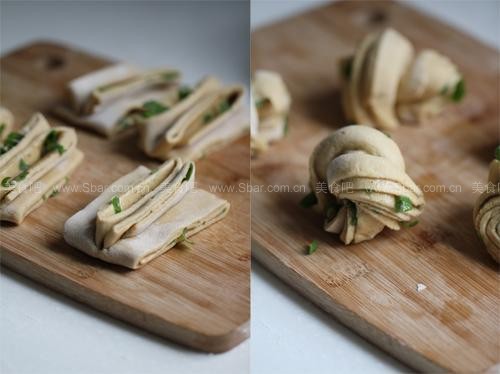 香葱胡萝卜花卷 香葱胡萝卜花卷的做法
