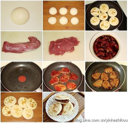 烧饼里脊速成法 烧饼里脊速成法的做法