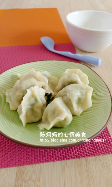 茴香苗素水饺 茴香苗素水饺的做法