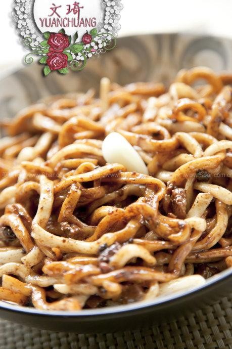 风味芫香杂酱面 风味芫香杂酱面的做法