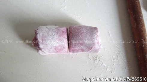 紫薯玫瑰卷 紫薯玫瑰卷的做法