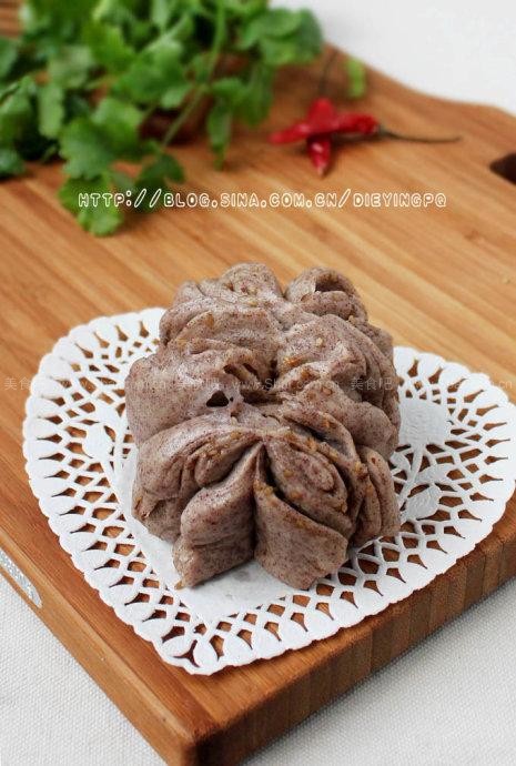 红豆粉花卷 红豆粉花卷的做法