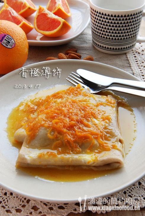 香橙红茶薄饼 香橙红茶薄饼的做法