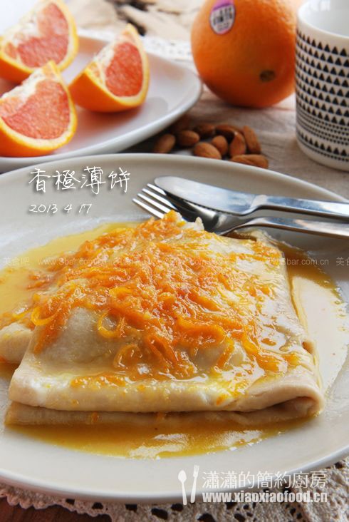 香橙红茶薄饼 香橙红茶薄饼的做法